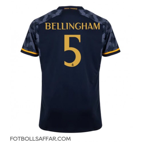 Real Madrid Jude Bellingham #5 Bortatröja 2023-24 Kortärmad